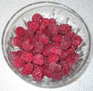 Red Raspberries Frozen